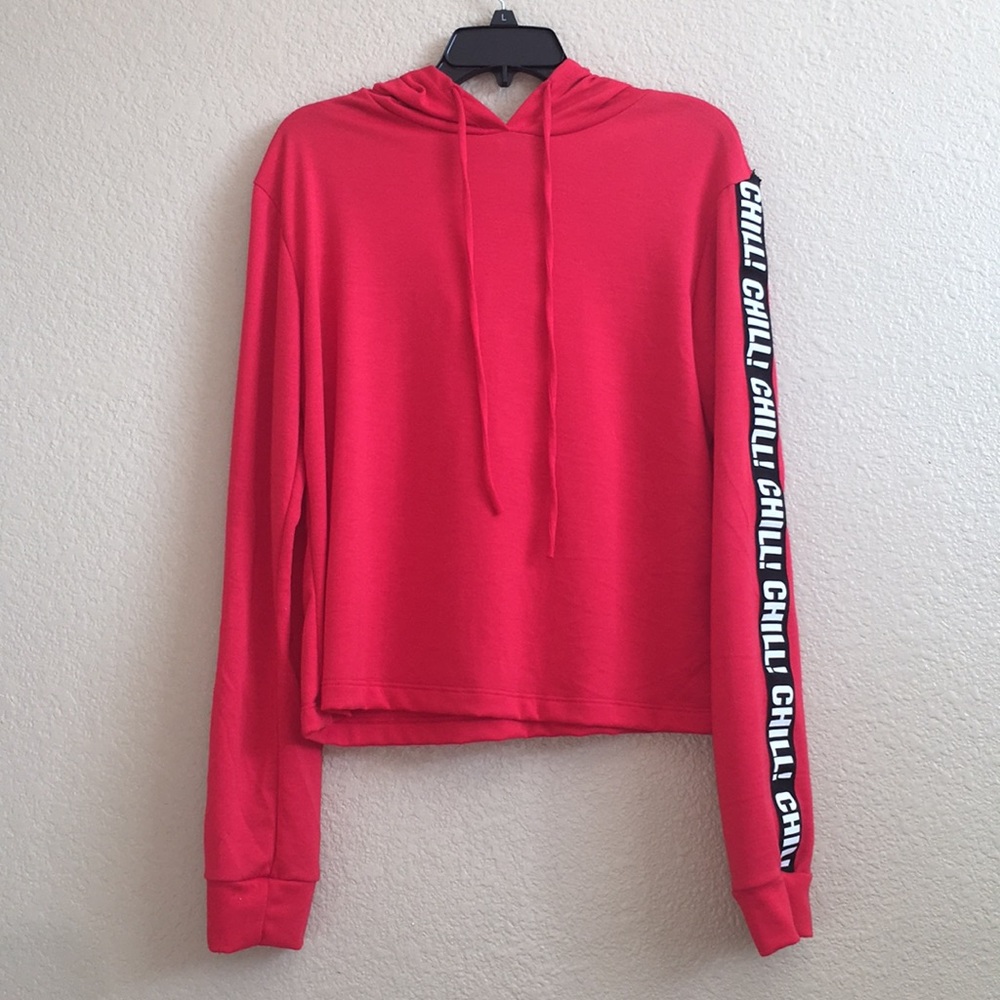 Cute red hoodie